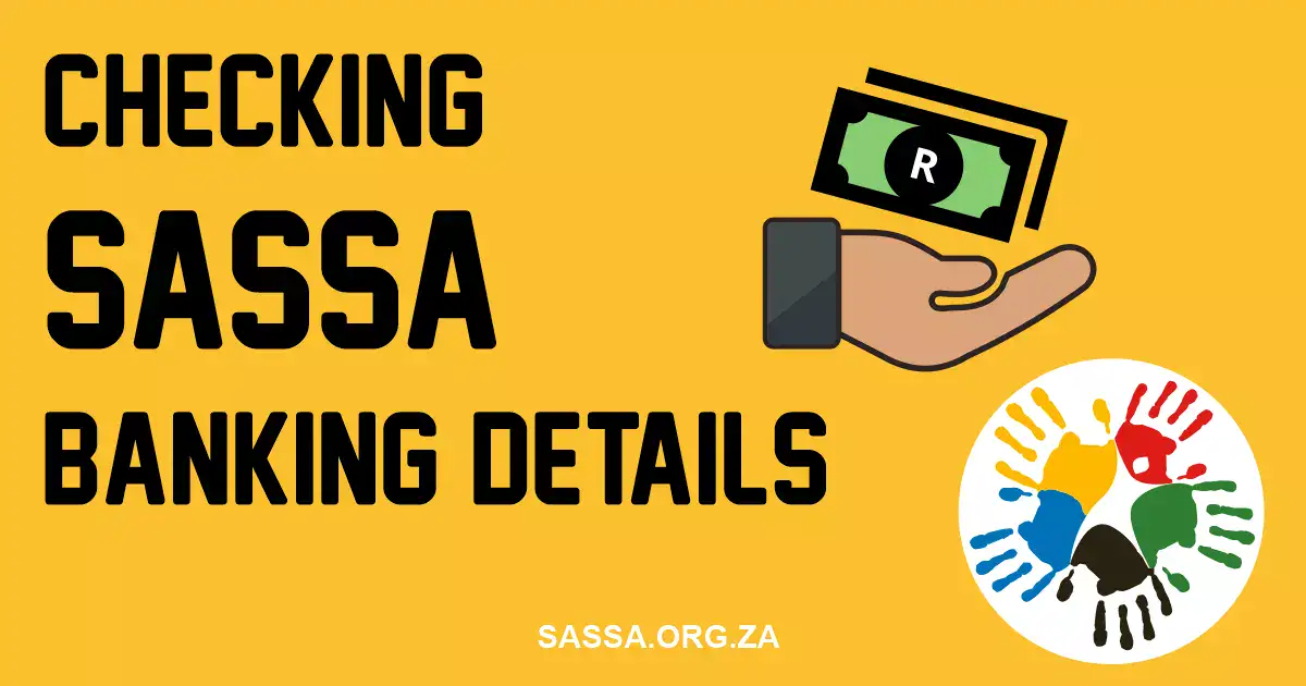Checking and Changing SASSA Banking Details