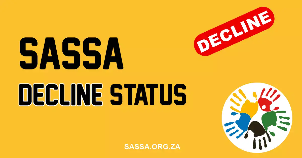 SASSA Status Decline