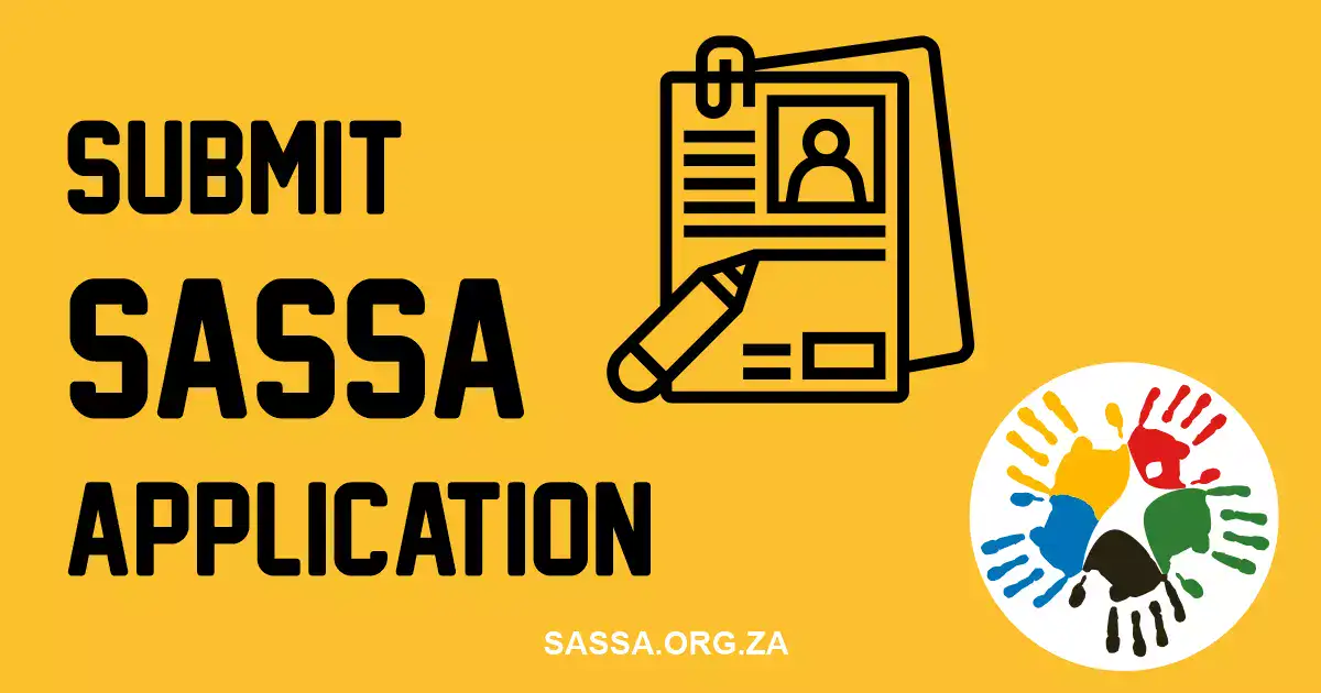 Submitting SASSA new Application form for grant