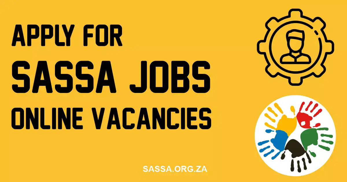 Applying for SASSA Vacancies online